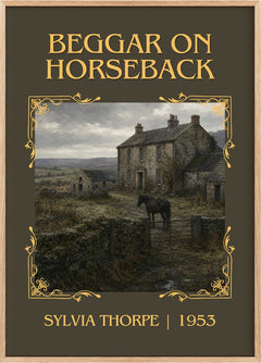 Beggar on Horseback Classic Book Art Print by Sylvia Thorpe
