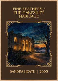 Fine Feathers / The Makeshift Marriage Classic Book Art Print by Sandra Heath