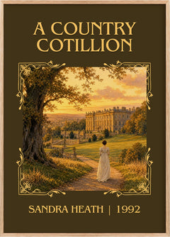 A Country Cotillion Classic Book Art Print by Sandra Heath