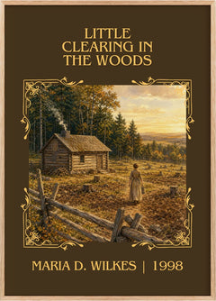 Little Clearing in the Woods Classic Book Art Print by Maria D. Wilkes
