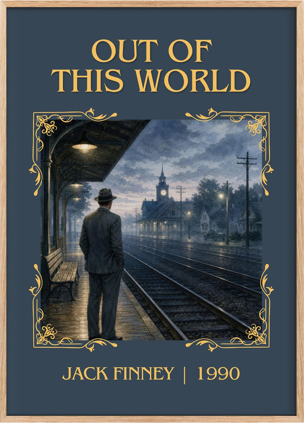 Out of this world Classic Book Art Print by Jack Finney