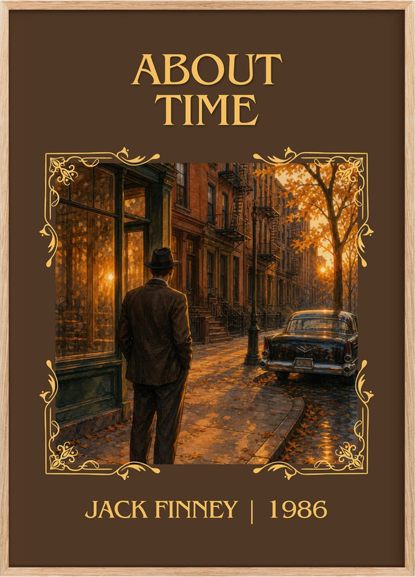About time Classic Book Art Print by Jack Finney
