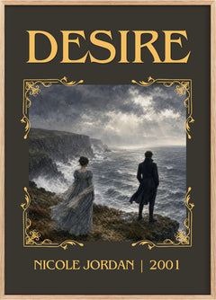 Desire Classic Book Art Print by Nicole Jordan