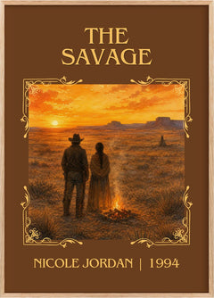 The Savage Classic Book Art Print by Nicole Jordan