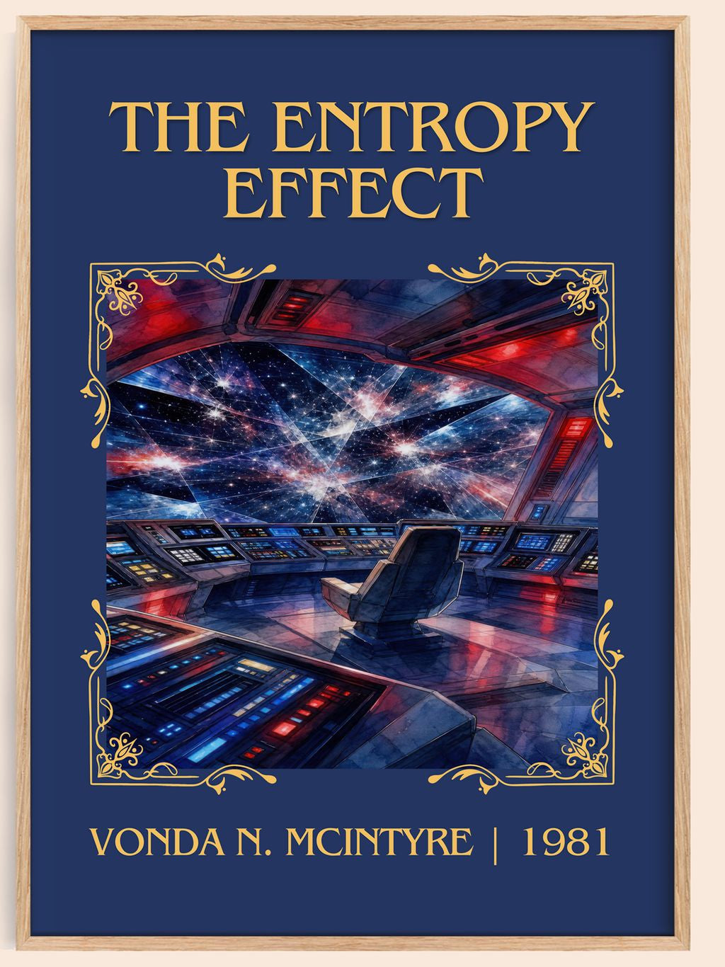 The Entropy Effect Classic Book Art Print by Vonda N. McIntyre – book poster