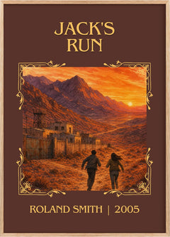 Jack's run Classic Book Art Print by Roland Smith