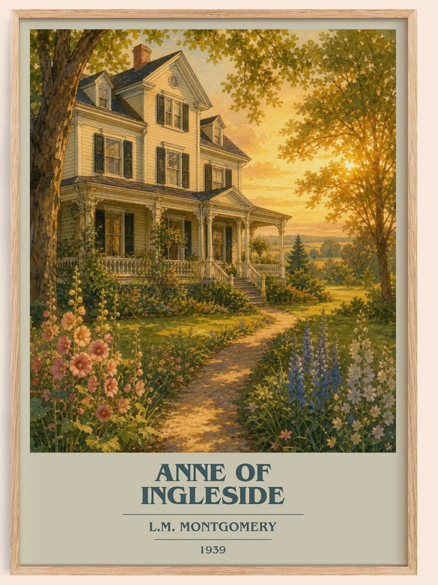 Anne Of Ingleside Book Cover Poster by L.M. Montgomery