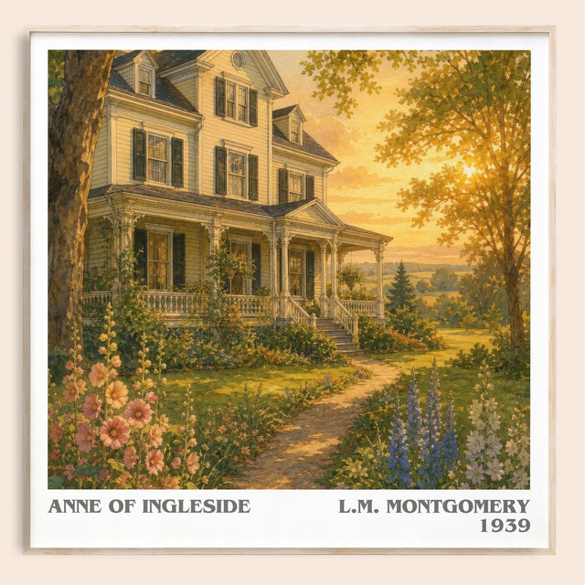 Anne Of Ingleside Literary Art Print by L.M. Montgomery