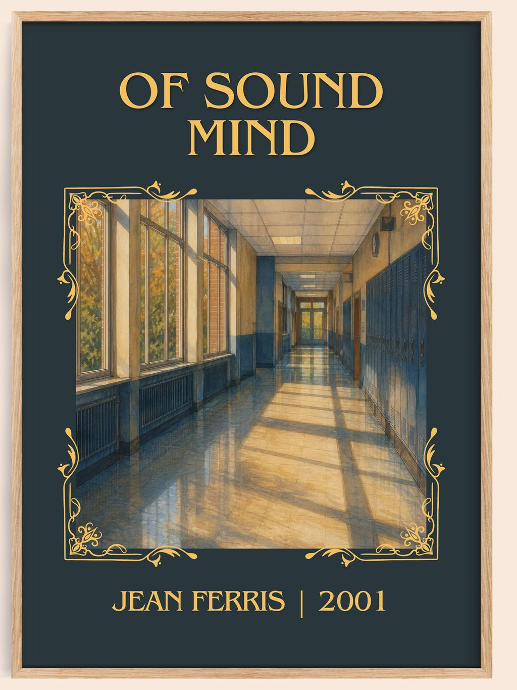 Of sound mind Classic Book Art Print by Jean Ferris – book poster