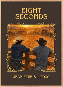 Eight seconds Classic Book Art Print by Jean Ferris