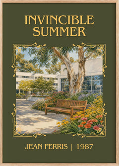 Invincible Summer Classic Book Art Print by Jean Ferris