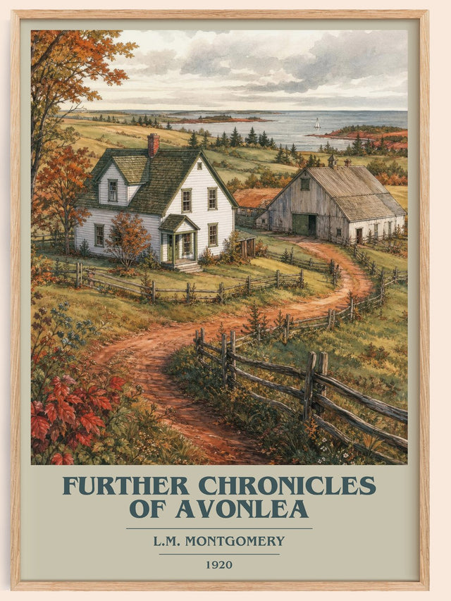 Further Chronicles Of Avonlea Book Cover Poster by L.M. Montgomery