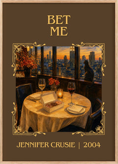 Bet me Classic Book Art Print by Jennifer Crusie
