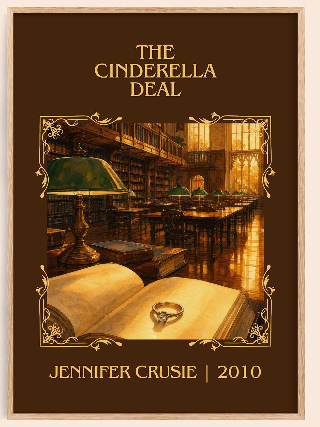 The Cinderella Deal Classic Book Art Print by Jennifer Crusie – book poster