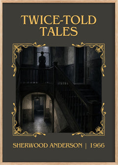 Twice-Told Tales Classic Book Art Print by Sherwood Anderson