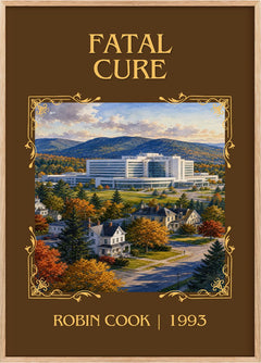 Fatal Cure Classic Book Art Print by Robin Cook