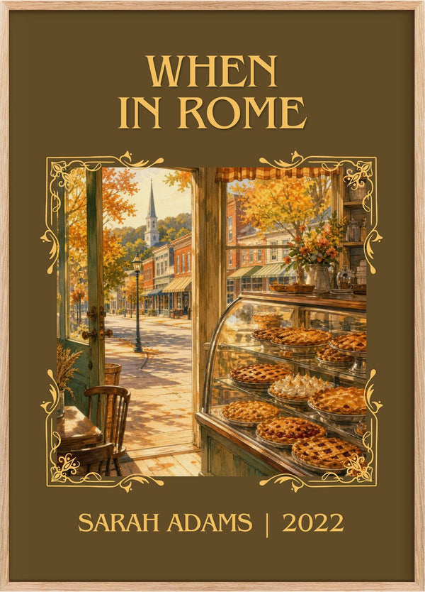 When in Rome Classic Book Art Print by Sarah Adams