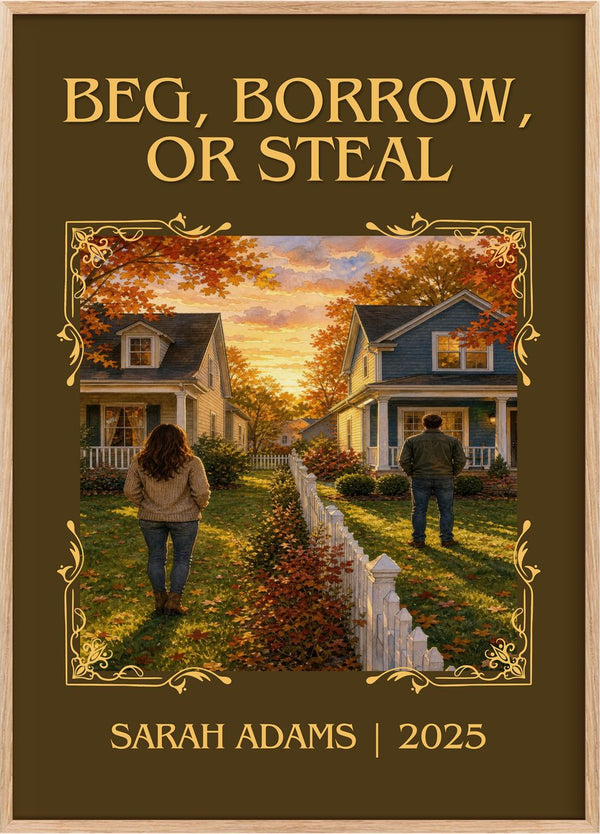 Beg, Borrow, or Steal Classic Book Art Print by Sarah Adams