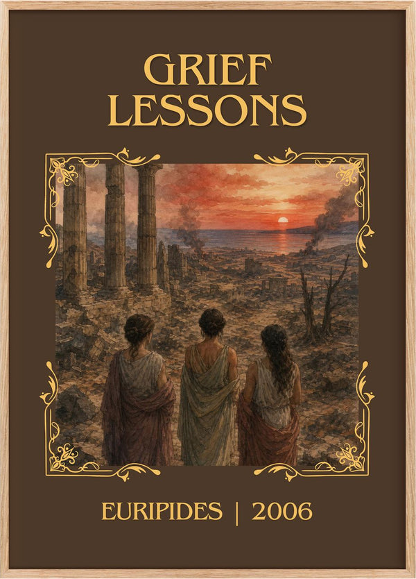 Grief Lessons Classic Book Art Print by Euripides