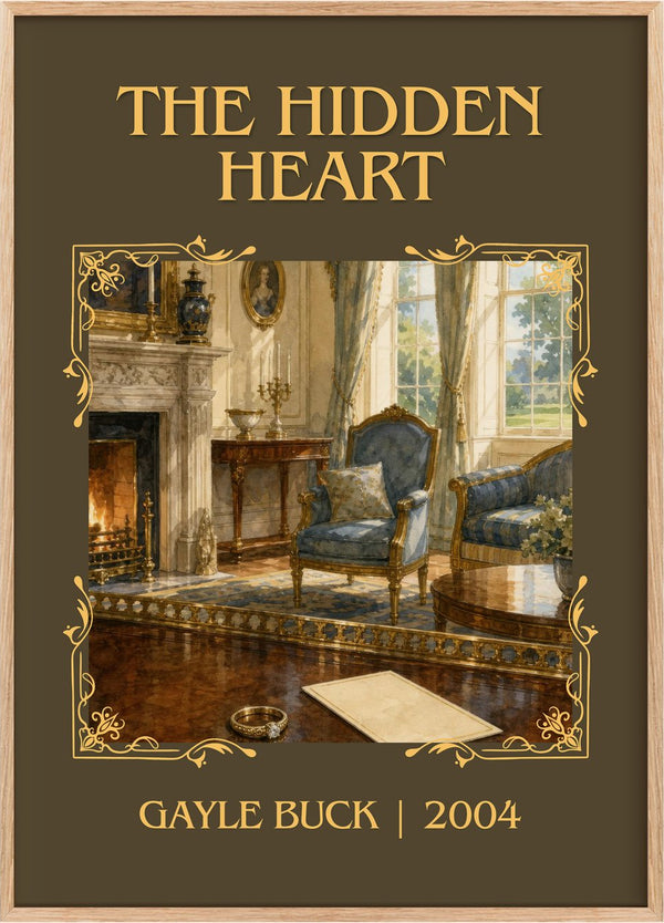 The Hidden Heart Classic Book Art Print by Gayle Buck