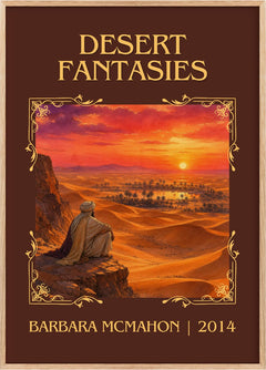 Desert Fantasies Classic Book Art Print by Barbara McMahon