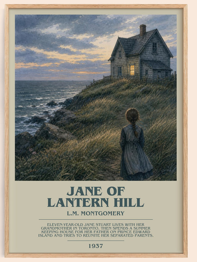 Jane Of Lantern Hill Bookish Wall Art by L.M. Montgomery