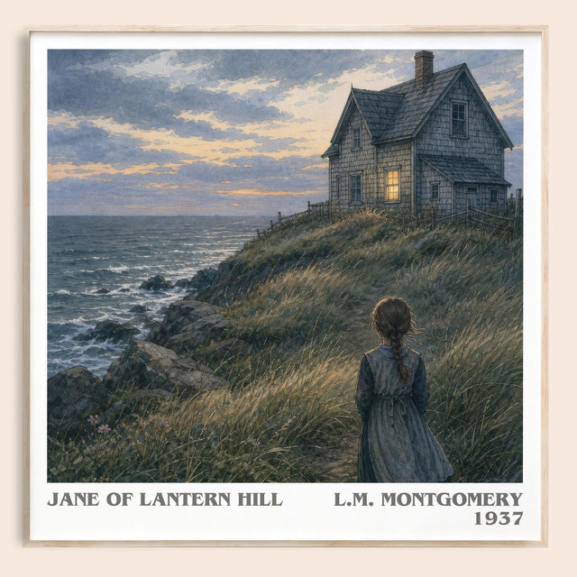 Jane Of Lantern Hill Literary Art Print by L.M. Montgomery