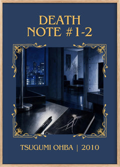 Death Note #1-2 Classic Book Art Print by Tsugumi Ohba