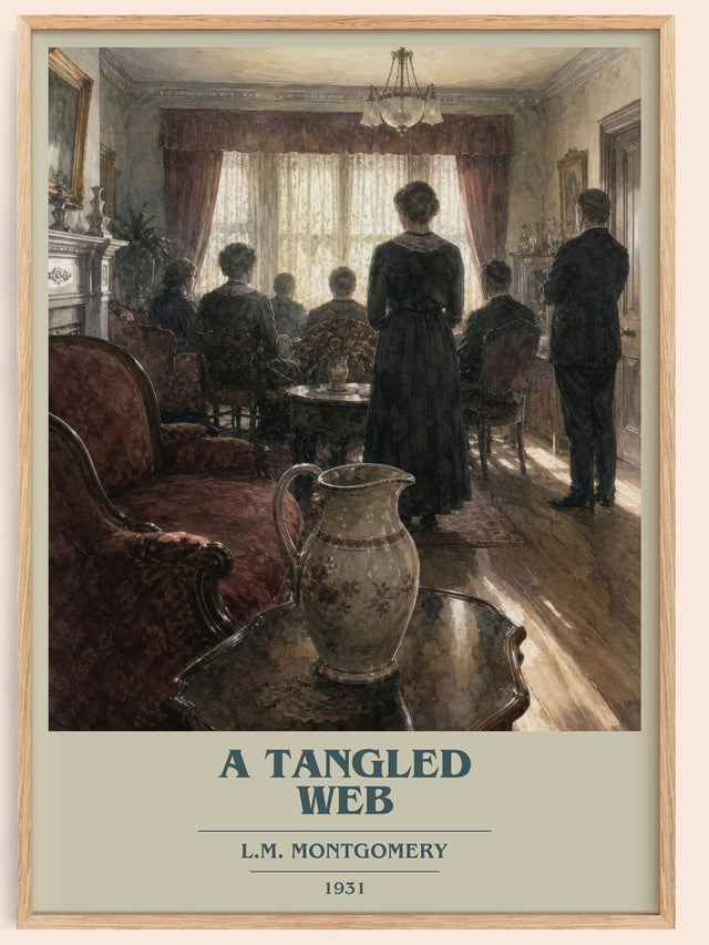 A Tangled Web Book Cover Poster by L.M. Montgomery