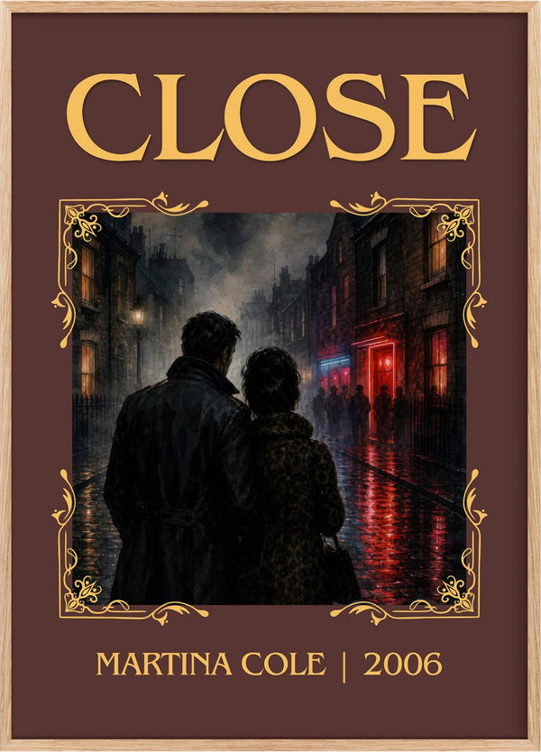 Close Classic Book Art Print by Martina Cole