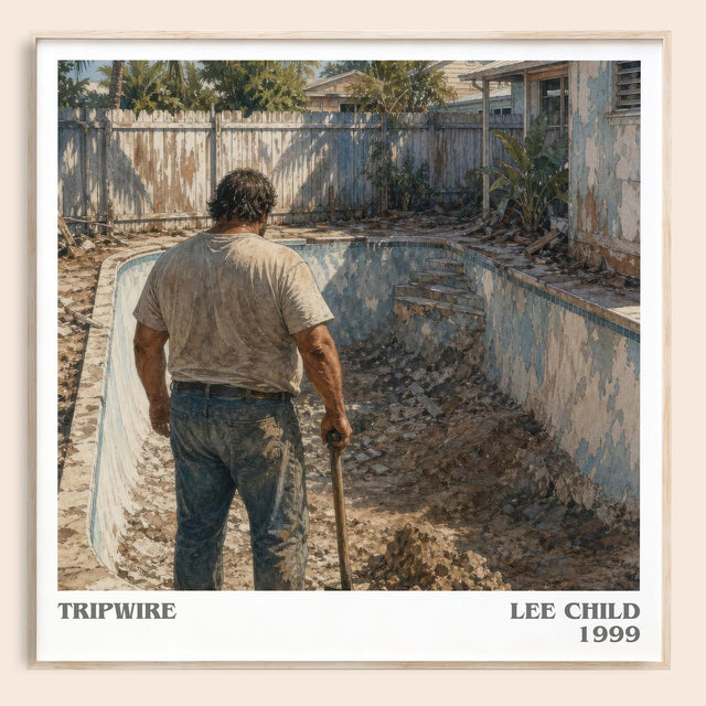 Tripwire Literary Art Print by Lee Child