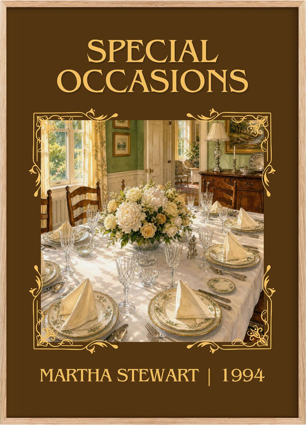 Special occasions Classic Book Art Print by Martha Stewart
