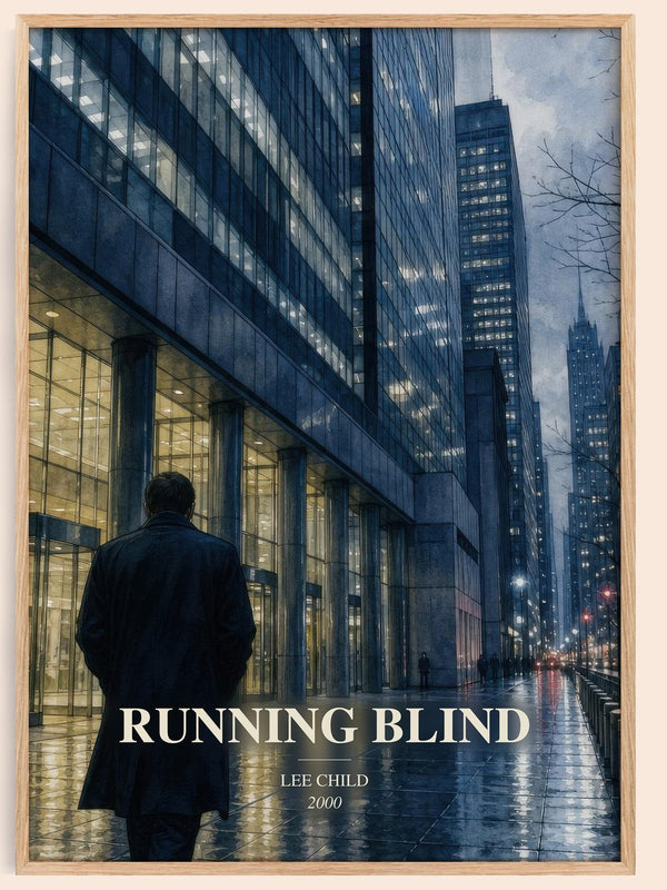 Running Blind by Lee Child poster