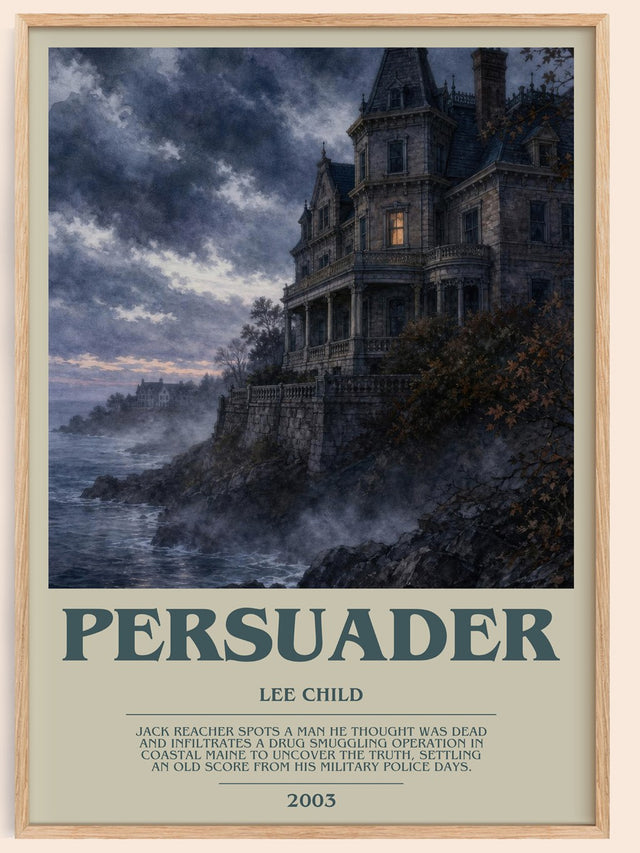Persuader Bookish Wall Art by Lee Child
