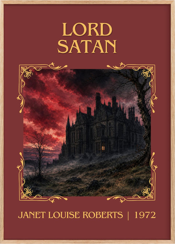 Lord Satan Classic Book Art Print by Janet Louise Roberts