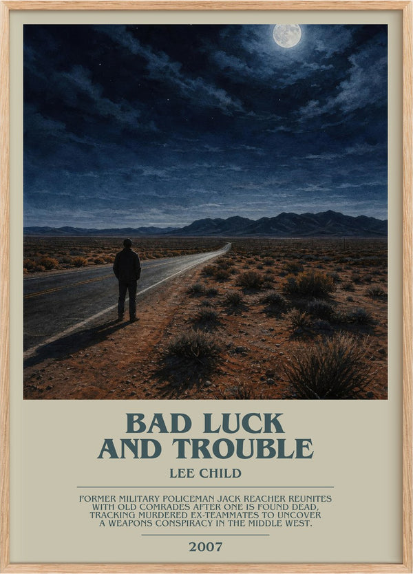 Bad Luck And Trouble Bookish Wall Art by Lee Child