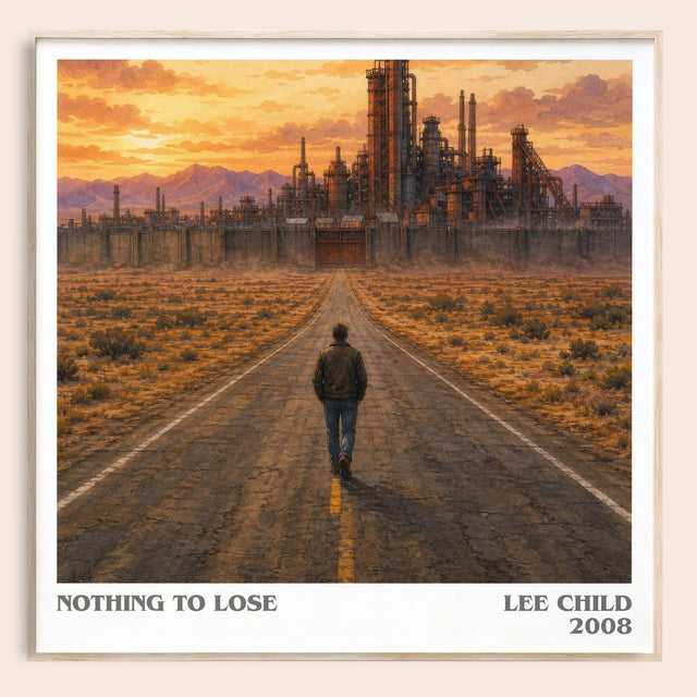 Nothing To Lose Literary Art Print by Lee Child
