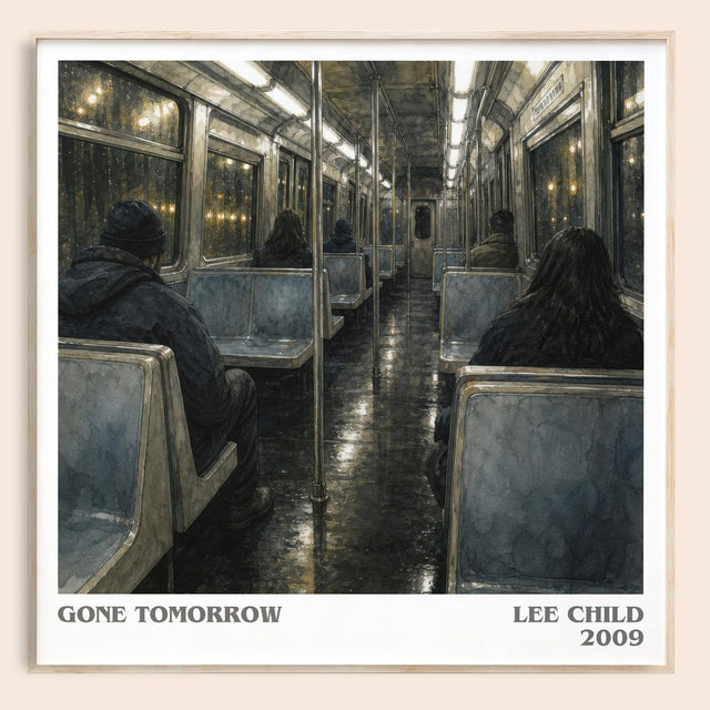 Gone Tomorrow Literary Art Print by Lee Child