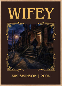 Wifey Classic Book Art Print by Kiki Swinson