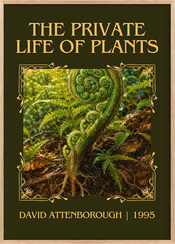 private life of plants Classic Book Art Print by David Attenborough