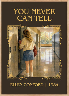 You never can tell Classic Book Art Print by Ellen Conford