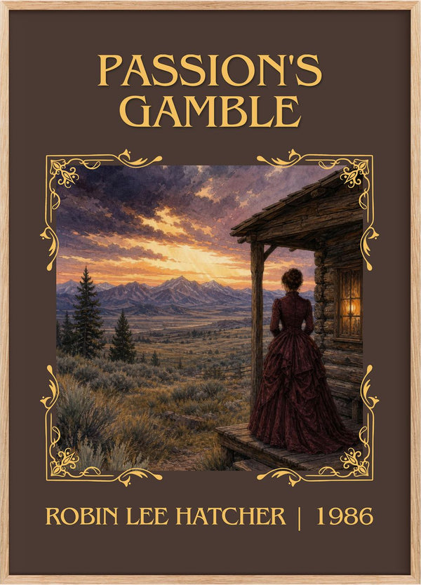 Passion's gamble Classic Book Art Print by Robin Lee Hatcher