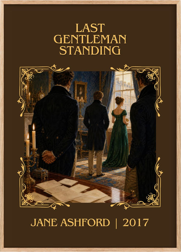 Last Gentleman Standing Classic Book Art Print by Jane Ashford