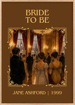 Bride to Be Classic Book Art Print by Jane Ashford