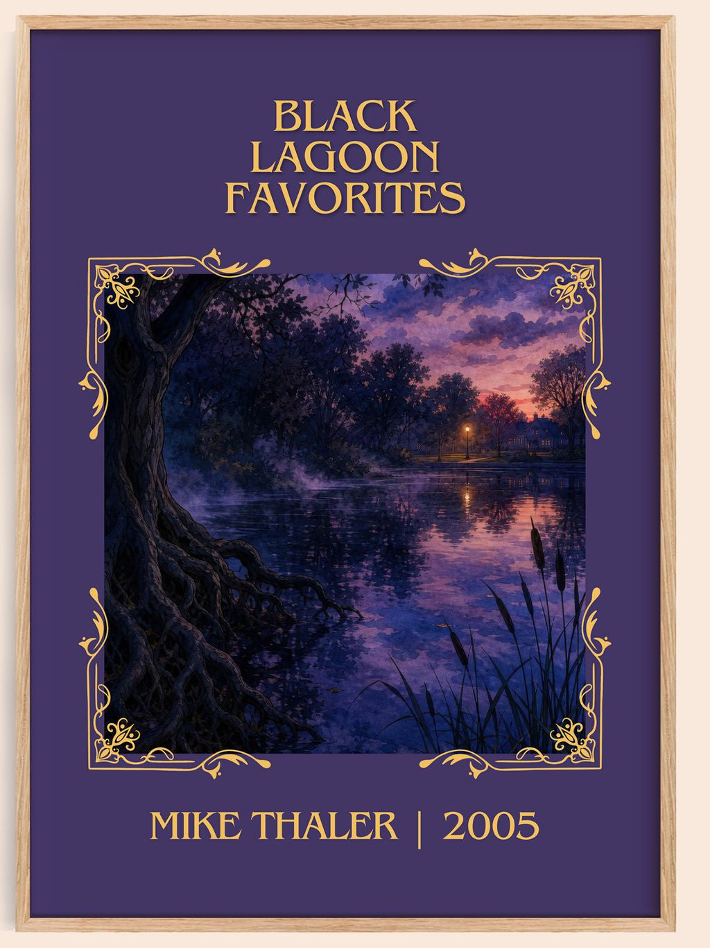 Black Lagoon favorites Classic Book Art Print by Mike Thaler – book poster