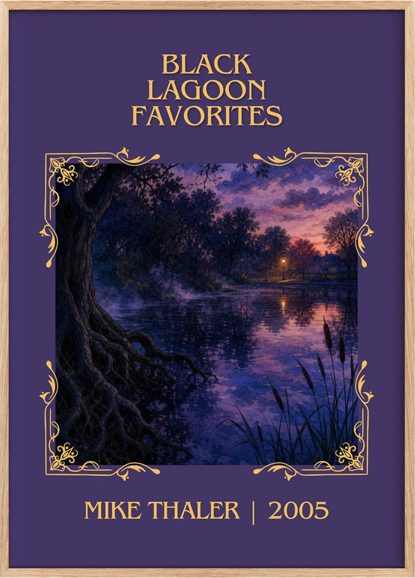 Black Lagoon favorites Classic Book Art Print by Mike Thaler