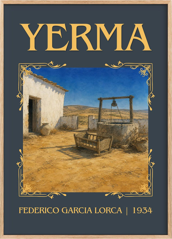 Yerma Classic Book Art Print by Federico García Lorca