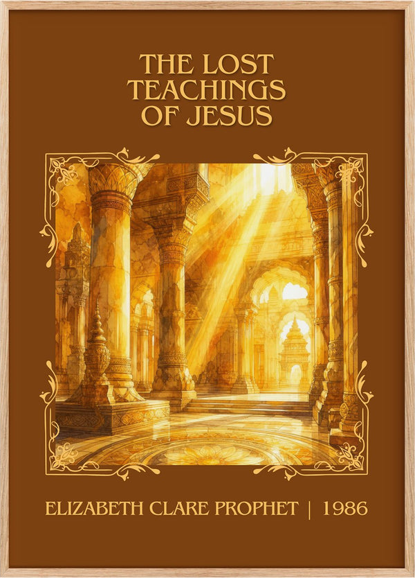 lost teachings of Jesus Classic Book Art Print by E. Prophet