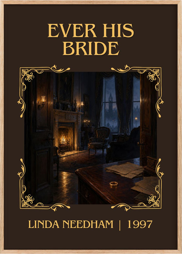 Ever His Bride Classic Book Art Print by Linda Needham