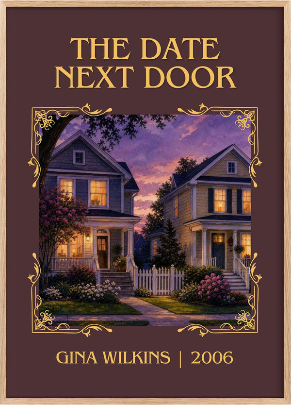 The Date Next Door Classic Book Art Print by Gina Wilkins